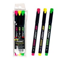 ibis 2100 아이포인트형광펜(SP)3본세트 1박스576개입, 혼합