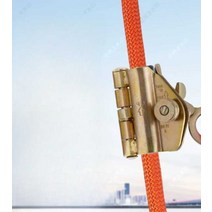 추락 방지대 안전 비계 벨트 주상 로프 건설 상업용, 8-12mm 로프에 적합 - 자동 잠금식 퀵 후크