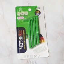치석제거 치간칫솔 L타입 0.7MM 8개 THCO11