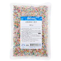 브레드가든 넌파레일스 칼라 스프링클, 360g, 3개