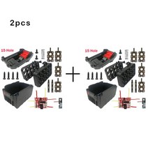 마키타배터리 리튬 이온 배터리 케이스 회로 기판 PCB Lomvum Zhipu Hongsong Jingmi Makita 없음 18V, [04] 2pcs 15 hole