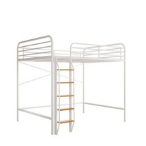 벙커침대 기본형 프레임 매트제외 성인겸용벙커, 수직 사다리 화이트