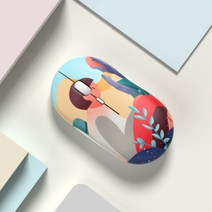 패드 무소음 귀여운 게임용 조용한 소음없는 c타입 저소음 저소음마우스 기계식 무선, 아트커뮤니케이션-남성-싱글 충전 버전, 공식 표준 분배