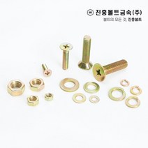 일반 접시머리 볼트 사라볼트 (6mm ~ 100mm) M3 M4 M5 M6 M8 M10 M12, 50mm