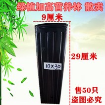 블랙 비닐 화분 모종 포트 분갈이 컵 비닐포트 육묘 묘목 원예 다육이 화훼 식물 대형 텃밭, 19. 10x30 250pcs
