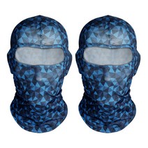 원아더 쿨 지오 스포츠마스크 바라클라바 2개, 네이비 네이비