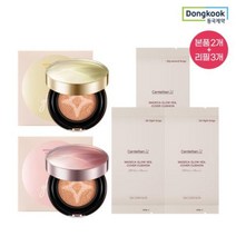 센텔리안24 마데카 글로우 베일 커버쿠션 13g (SPF50+) 실속구성, 21호골드(본품2+리필3)