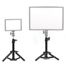 룩스패드22 룩스패드43 테이블 미니 스탠드 최대 38cm 가성비짱 거치대 라이트 스탠드 조명 개인방송, 38cm스탠드