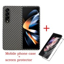 갤럭시Z 플립 폴드 호환케이스 ytf-carbon real carbon fibre case for samsung galaxy z fold 4 case 아라미드 섬유 슬림 디자인
