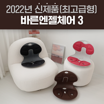 바른엔젤체어 프리미엄 바른자세유지 허리보호 의자, 블랙