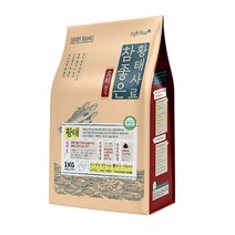 1kg 럭셔리발란스 참좋은 황태 사료 오리 건강관리 장기보관 눈물 기호성 피부 알러지 노령견추천