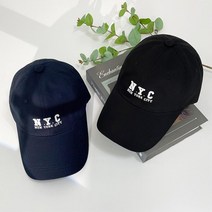 이니셜 자수로고 긴챙 대학생 볼캡 기념일선물 캐주얼볼캡 모자캡 남녀공용볼캡 커플