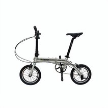 접이식자전거 클래식/미니벨로 Litepro-14 16 인치 싱글 기어 접이식 자전거 알루미늄 합금 미니 외부 3 단 바이크 차량, silver+14inch outer 3speed