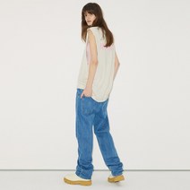 [NOHANT] BACK LOGO SLEEVELESS OATMEAL