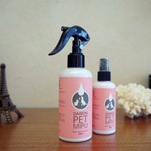 다원펫 미뿌 미스트/애완동물제품/반려동물제품/강아지미스트/강아지아토피/고양이곰팡이/강아지피부질환/고양이미스트/강아지털관리/고양이털관리