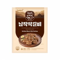 모닝하임 임꺽정 납작떡갈비1kg, 1kg, 21개