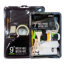 노루페인트 페인트메이트 프로셀렉트 페인팅 도구세트 7인치 9인치, 올인원 페인팅 롤러세트 7인치
