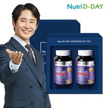 뉴트리디데이 프리미엄 루테인 오메가3 골드 2입 선물세트, 상세설명 참조, 없음