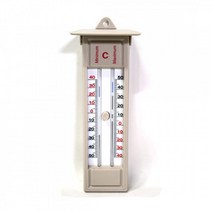 하우스형 자동버튼식 학습용 최저 온도계 여행용