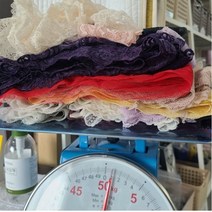 레이스 500g 랏셀레이스 스판 원단 랜덤상품 럭키박스 다양한