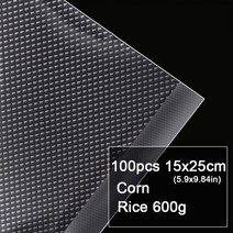 푸드세이버 진공실링기 진공포장기 떡포장기계 foodsaver 가정용 수축포장기 압축기 주방 식품 진공 실러, 05 100pcs 15x25cm