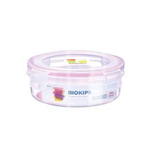 코멕스 바이오킵스 원형 2호 570ml 밀폐용기 반찬통