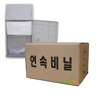 리빙 사각휴지통 연속비닐45(사각휴지통전용비닐), 쿠팡 블루스카이캐슬 본상품선택