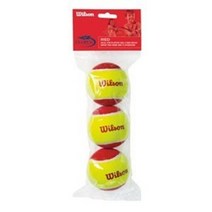 [윌슨 정품]3PK 레드 테니스 공