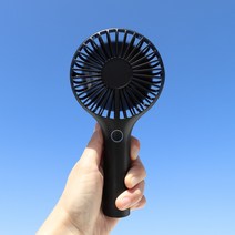 마이케어 쿨팬 휴대용 선풍기 미니 핸디팬 1개+1개, 블랙