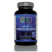 그린패스처 블루아이스 발효 대구간유 120캡슐 /Green Pasture Blue Ice Fermented Cod Liver Oil 120 Cap