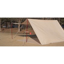 자체 제작 감성 캠핑 텐트 렉타 타프 윈드스크린 바람막이 사이드 월, 4m x 6m