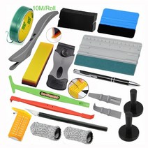 자동차랩핑지 전체랩핑 래핑지 바이크 인조가죽시트지 카본 랩핑지 PPF필름 ehdis vinyl wrap car goods tool kit soft ppf 스크레이퍼 탄소 섬유, 키트 10