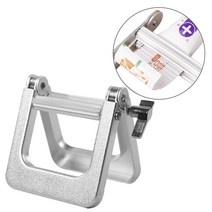 [1p 무배] 소스 물감 알뜰 (스텐 치약짜개 E타입 대형 실버 1p) 메탈 튜브 염색약 짜개 디스펜서