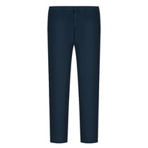 [에르메네질도 제냐] 제냐 남성 노턱 면바지 / 7F1AC2-9ZF000-BLK