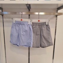 래핑차일드 부평점 가벼운 터치감이 특징인 면100의 시어서커 소재 시어서커 썸머 쇼츠 B24I9-4OO-35 LHC