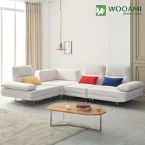 우아미가구 베로니카 6인 코너형 스윙 임팔라 소파 2color, 민트