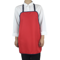 ARI 손님용 식사용 턱받이 앞치마, 갈색