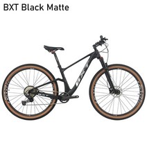 카본자전거 티타늄 mtb 완전한 탄소 산악 자전거 서스펜션 포크 탄소 인치 더블 산악, bxt 블랙 매트, s(160-170cm), 1x11초