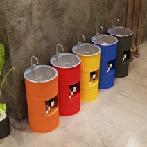 스텐세면대 세면볼 다용도싱크대 볼 스탠드형 모던, 매트 블랙 세면대 수납형