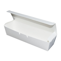 원터치 화이트 김밥한줄 종이도시락 20.5 × 5 × 3.7 cm, 5개입, 20개