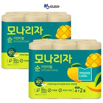 모나리자 벨라지오 순 키친타올 130매 6롤 x 2개, 1개