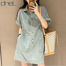 드넬 플레이데님원피스DWO32177A