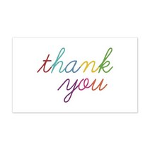 생일축하카드 팝업카드 메세지 세트100장 세트Thank You Cards 비즈니스 용품 주, 30 Q30