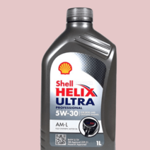 쉘 힐릭스 AML 5W30 엔진 오일 울트라 프로페셔널 합성 가솔린 DPF 디젤 1L, AML 5W30 합성엔진오일 1L, 1000ml, 1개
