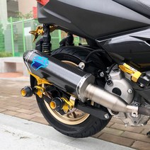 -2020 야마하 XMAX300 카본 슬립온 머플러 떼르미뇨니 도면포함, 슬립온 머플러 + 촉매