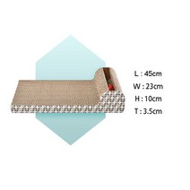 남다른 등반 나무 고양이 놀이기구 집사 조공 선물 장난감 캣타워 cat scraper toy corrugated cat scratch board pad 연마 손톱 대화식 보호, 수평의