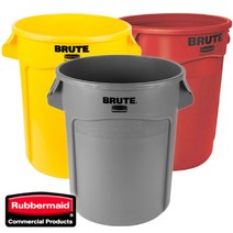 위dhns_루버메이드-BRUTE 원형컨테이너 FG263200YEL 121.1L 업소휴대통 대형휴지 휴지 쓰레기 다용도함 점포휴지♥dhn, ♥happynesss