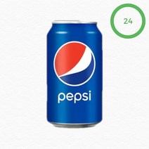 펩시콜라 355ml 24캔 탄산음료 콜라 음료수, 펩시콜라 355ml x 24캔/탄산음료