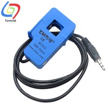 차폐 트랜스 오디오 YHDC SCT-013 0-100A 폐쇄 전류 변압기 SCT013 비침습성 AC 센서 코어, [05] 100A 50MA, 05 100A 50MA