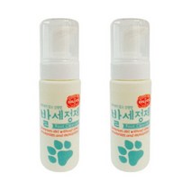 오가니쉬 애견 발 세정제 베이비파우더향, 150ml, 5개
